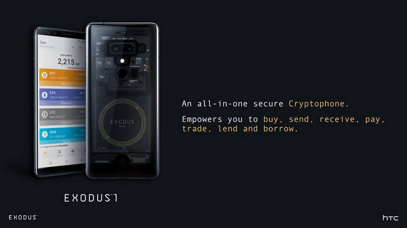 Payback smartphone HTC Exodus 1S